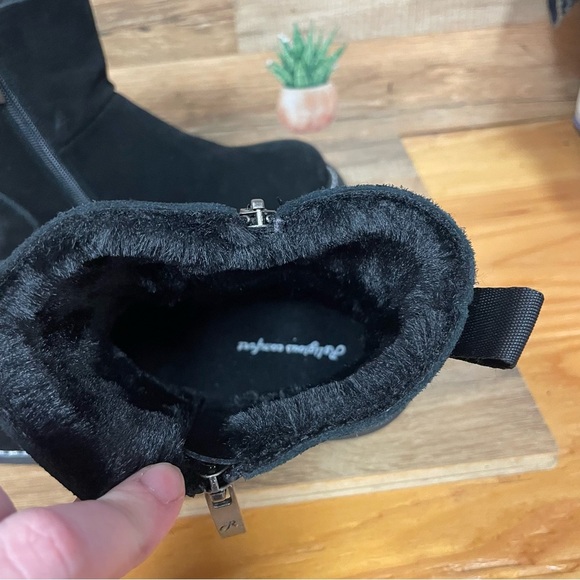 Religious Comfort Nottingham Waterproof Faux Fur Lined ankle boot black sz 9.5 - Picture 3 of 10